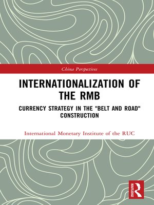 cover image of Internationalization of the RMB